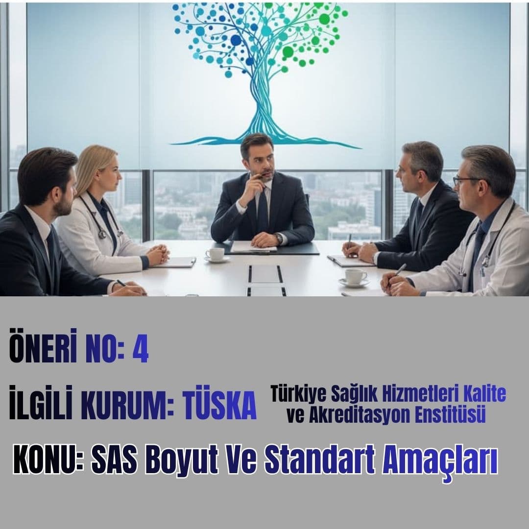 TÜSKA ÖNERİ 4: SAS Amaçları Gözden Geçirilmesi